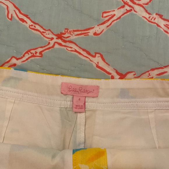 NWT Lilly Pulitzer Sunglow First Impressions Colette Skort ☀️ - Picture 6 of 11